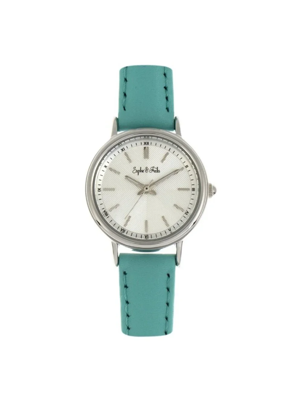 NWT Sophie And Freda Berlin Quartz Silver Dial Ladies Watch